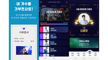 미미트롯, 매월 가왕 트로트 가수의 이름으로 밀알복지재단에 기부금 전달