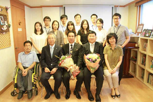 밀알복지재단 후원회장, 부회장 위촉식 진행