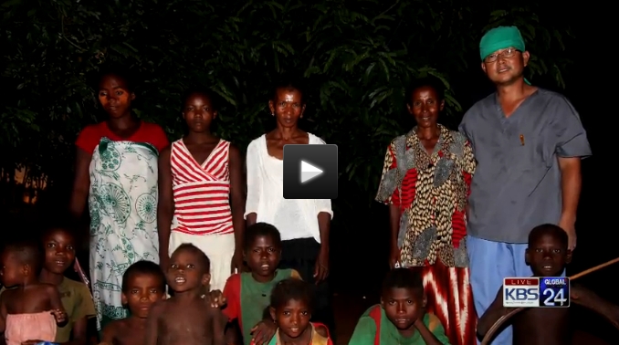 KBS 글로벌 24에 소개된 마다가스카르의 슈바이처, 이재훈 지부장