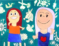 그림으로 말하는 서번트증후군 발달장애인들의 전시회