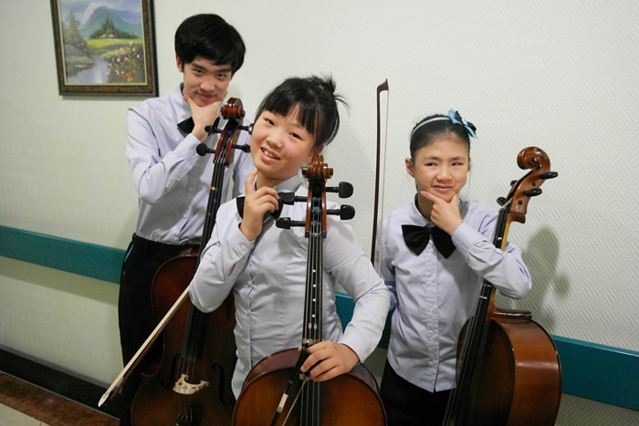 밀알첼로앙상블 ‘날개’, 분당제생병원 로비음악회 개최