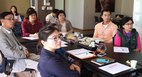 2013년 밀알복지재단 우수직원 해외연수 설명회 진행